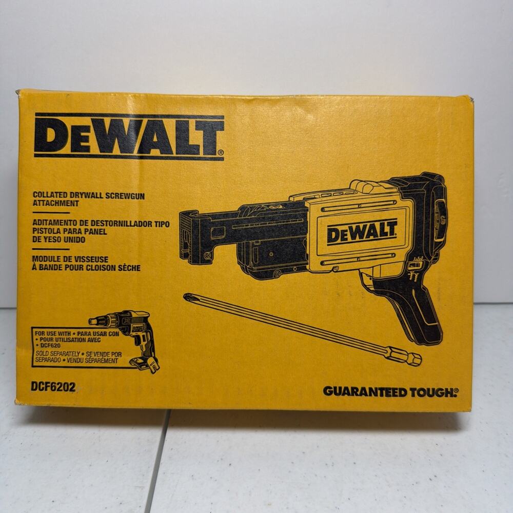 DEWALT DCF6202 Collated Drywall Screwgun Attachment-NIB